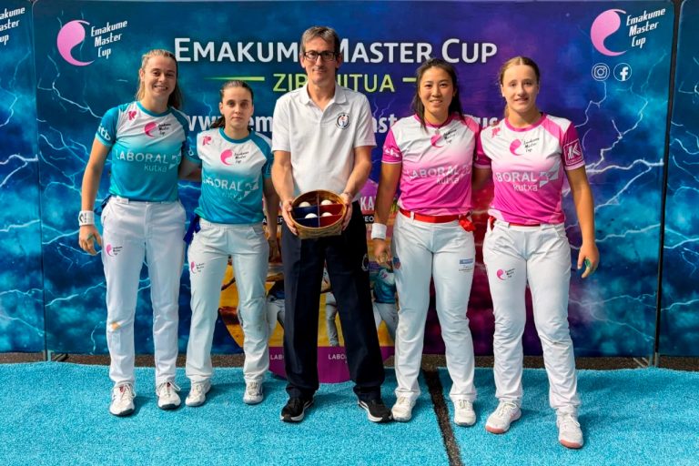 Aldai-Erasun y Etxegarai-Bergara, finalistas del Udako Master LABORAL Kutxa tras unas semifinales decantadas por las delanteras