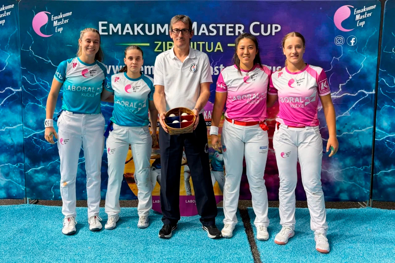 Aldai-Erasun y Etxegarai-Bergara, finalistas del Udako Master LABORAL Kutxa tras unas semifinales decantadas por las delanteras
