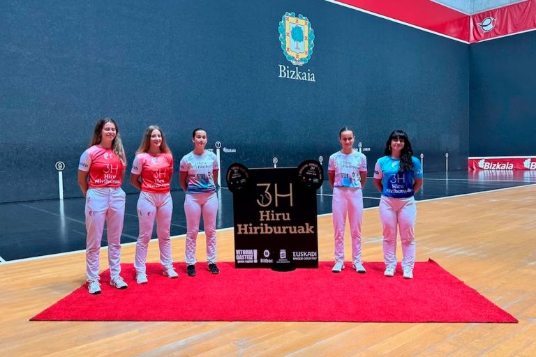 El torneo Hiru Hiriburu recupera el Frontón Bizkaia para las grandes finales