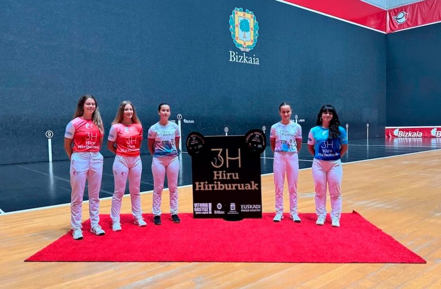 El torneo Hiru Hiriburu recupera el Frontón Bizkaia para las grandes finales