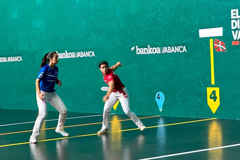 Ibarrola impone su superioridad y dos ajustadas victorias completan la jornada de Azkoitia